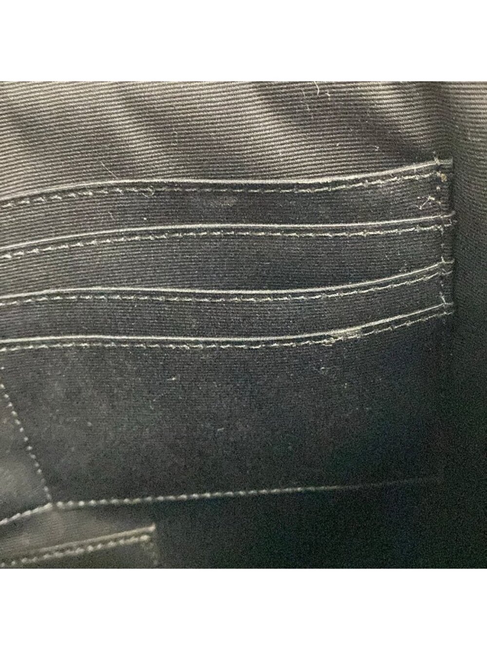 Saint Laurent Paris Clutch Black Leather - Picture 13 of 15